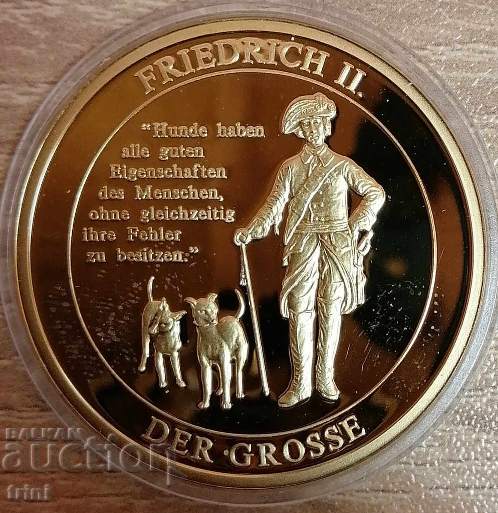 Plaque Germany Prussia - Frederick II with price 15.00 BGN | € 7.67 Plaque Germany Prussia - Frederick II with price 15.00 BGN | € 7.67