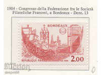 1984. Franța. Congresul filateliștilor în Franța.