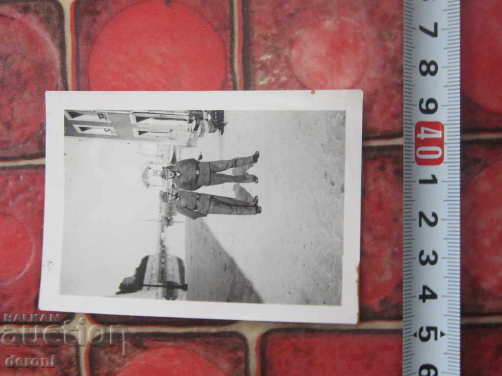 Postcard photo German soldier 3 Reich A29 Original with price 10.00 BGN | € 5.11