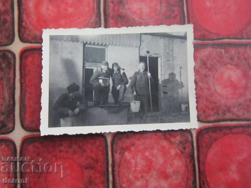 Auction  Postcard photo German soldier 3 Reich A37 Original