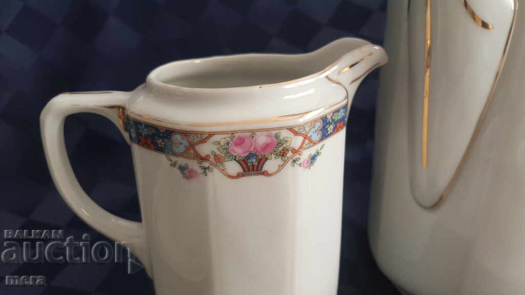 Porcelain antique coffee set - 5 Porcelain antique coffee set - 5