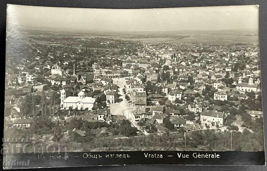 2305 Царство България картичка град Враца 1935г. Пасков