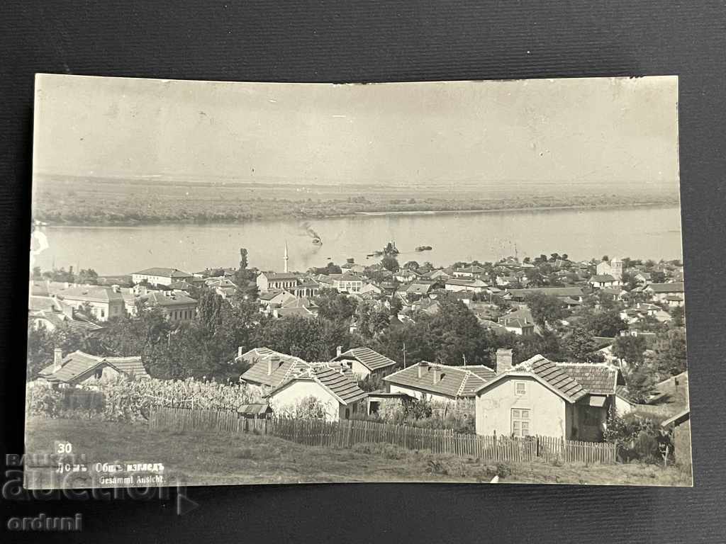 2306 Καρτ ποστάλ του Βασιλείου της Βουλγαρίας με θέα στην πόλη Lom 1935 Πασκόφ