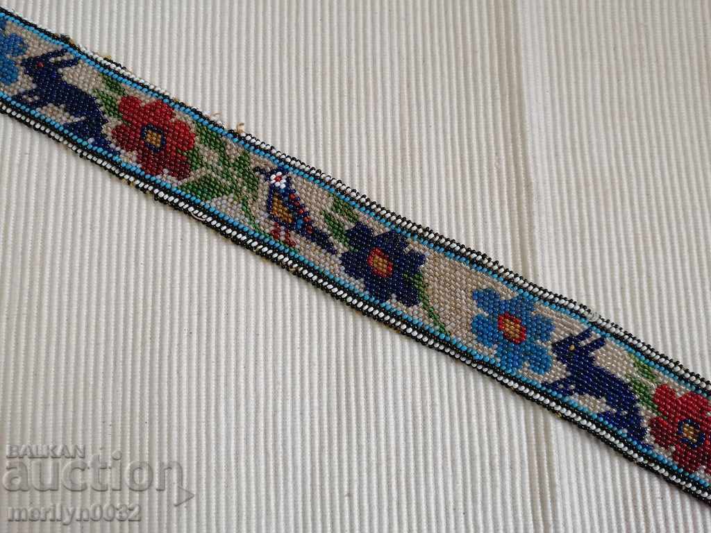 Curea costum cu margele Curea albastra cu margele cu preț 248.00 BGN | € 126.80