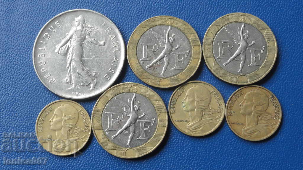 Auction France - Coins (7 pieces) Auction France - Coins (7 pieces)