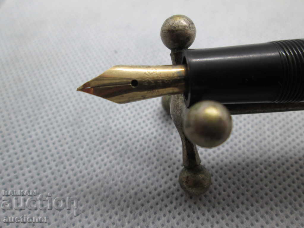 СТАРА ПИСАЛКА OSMIA BRILLANT ЗЛАТНО ПЕРО. с цена 100.00 лв. | € 51.13 СТАРА ПИСАЛКА OSMIA BRILLANT ЗЛАТНО ПЕРО. с цена 100.00 лв. | € 51.13