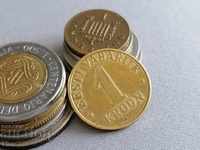Монета - Естония - 1 крона | 2001г.