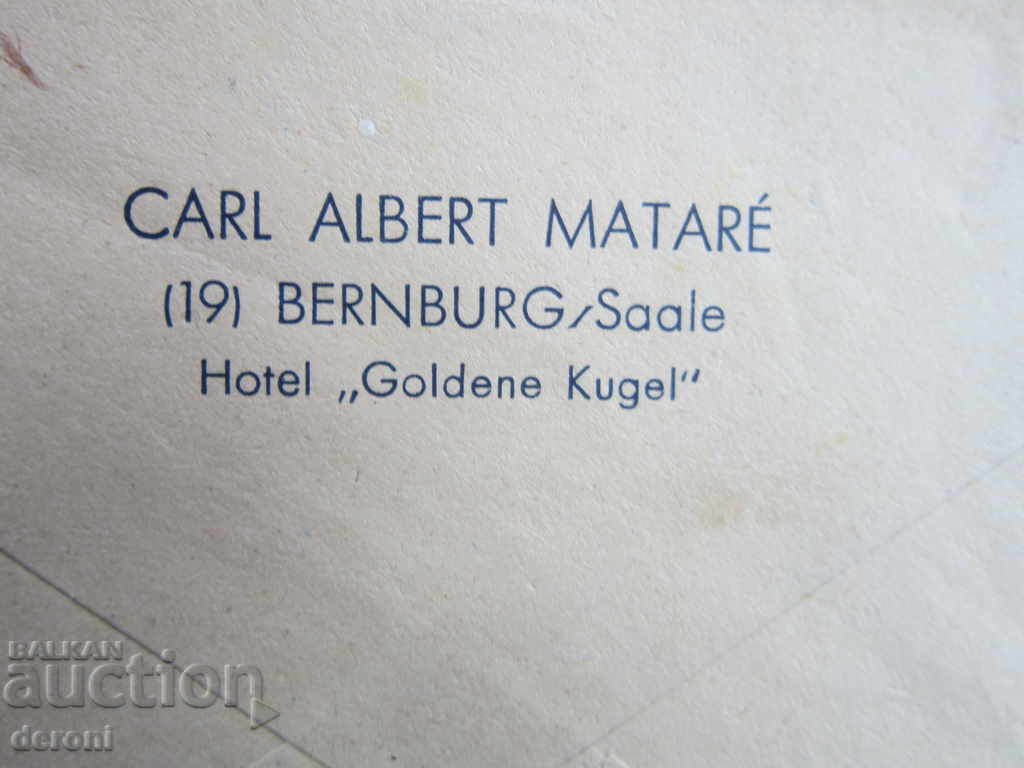 Envelope 3 Reich brand Hitler original - 6 Envelope 3 Reich brand Hitler original - 6