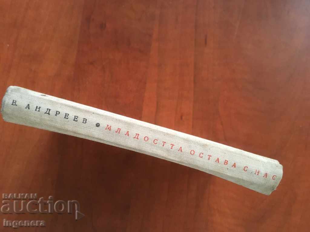 Auction  BOOK-VESELIN ANDREEV-YOUTH REMAINS WITH US-1963