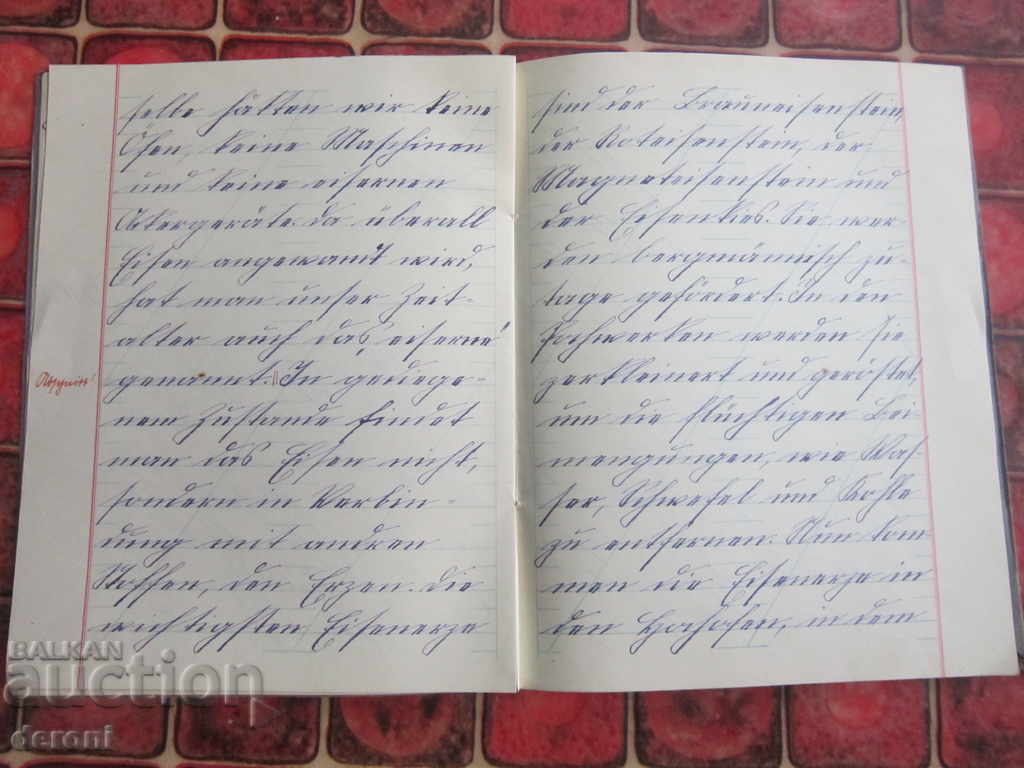 Delivery of Old German diary lexicon 1917 Delivery of Old German diary lexicon 1917