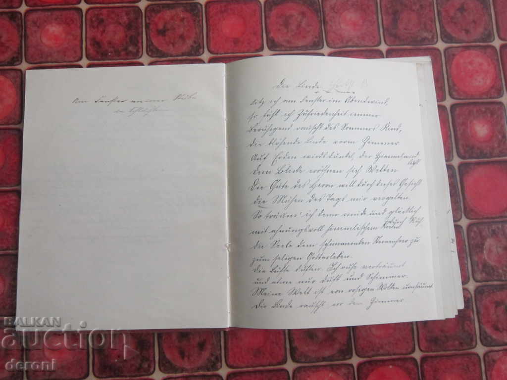 Delivery of Old German diary lexicon 1924 Delivery of Old German diary lexicon 1924