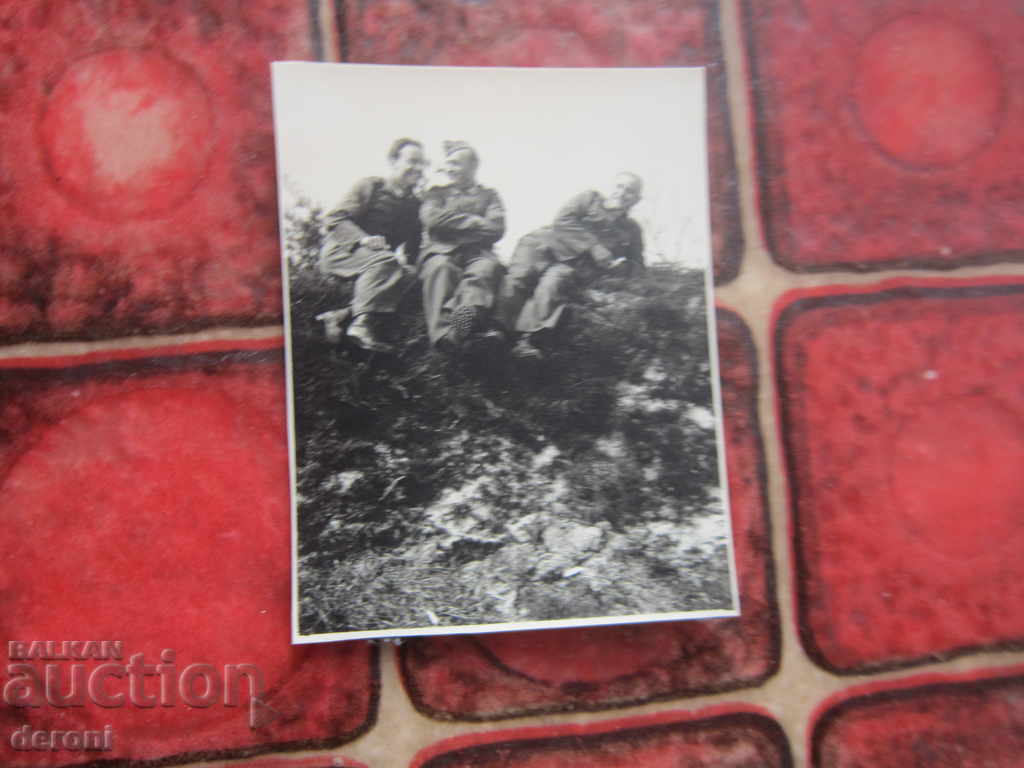 Auction  Old photo German soldier 3 Reich A2 Original