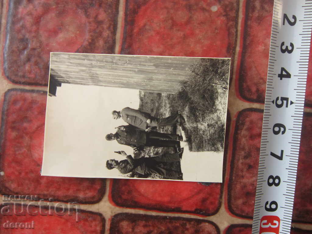 Old photo German soldier 3 Reich A3 Original with price 10.00 BGN | € 5.11