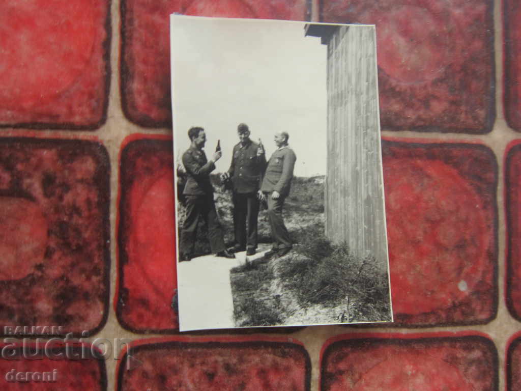 Auction  Old photo German soldier 3 Reich A3 Original