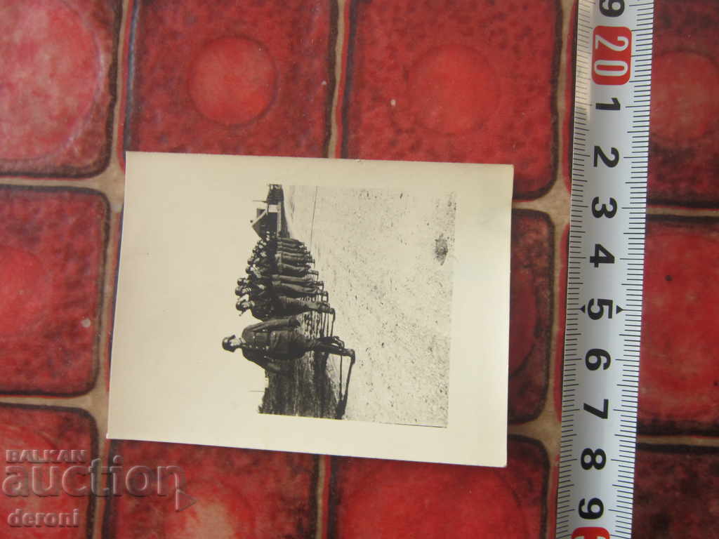 Old photo German soldier 3 Reich A5 Original with price 10.00 BGN | € 5.11 Old photo German soldier 3 Reich A5 Original with price 10.00 BGN | € 5.11