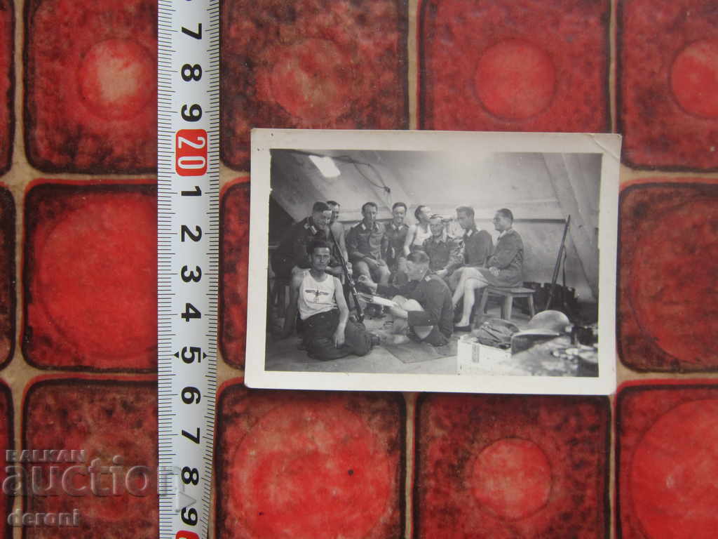 Old photo German soldier 3 Reich A11 Original with price 15.00 BGN | € 7.67