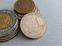 Coins - Philippines - 1 piso 1997