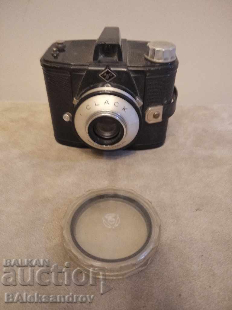 Old AGFA camera and filter