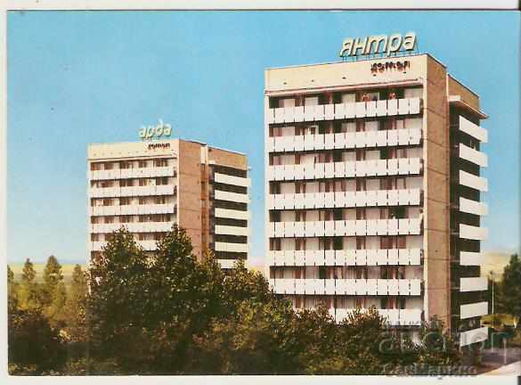 Card Bulgaria Sunny Beach Hotels "Yantra" and "Arda" **