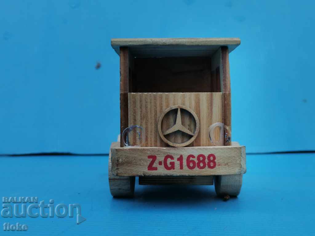Wooden truck - toy with price 5.00 BGN | € 2.56 Wooden truck - toy with price 5.00 BGN | € 2.56