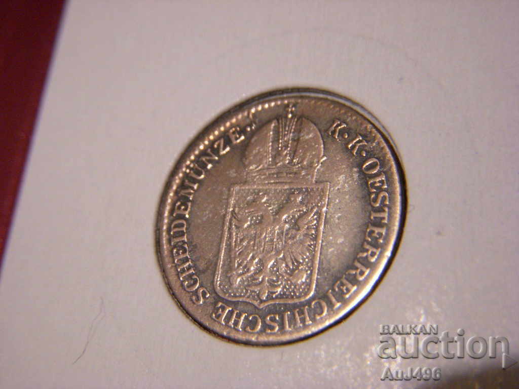 6 KREUZER 1849 - Top coin, stamp!