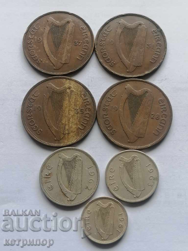 Lot of coins Eire, Ireland different years with price 26.00 BGN | € 13.29 Lot of coins Eire, Ireland different years with price 26.00 BGN | € 13.29