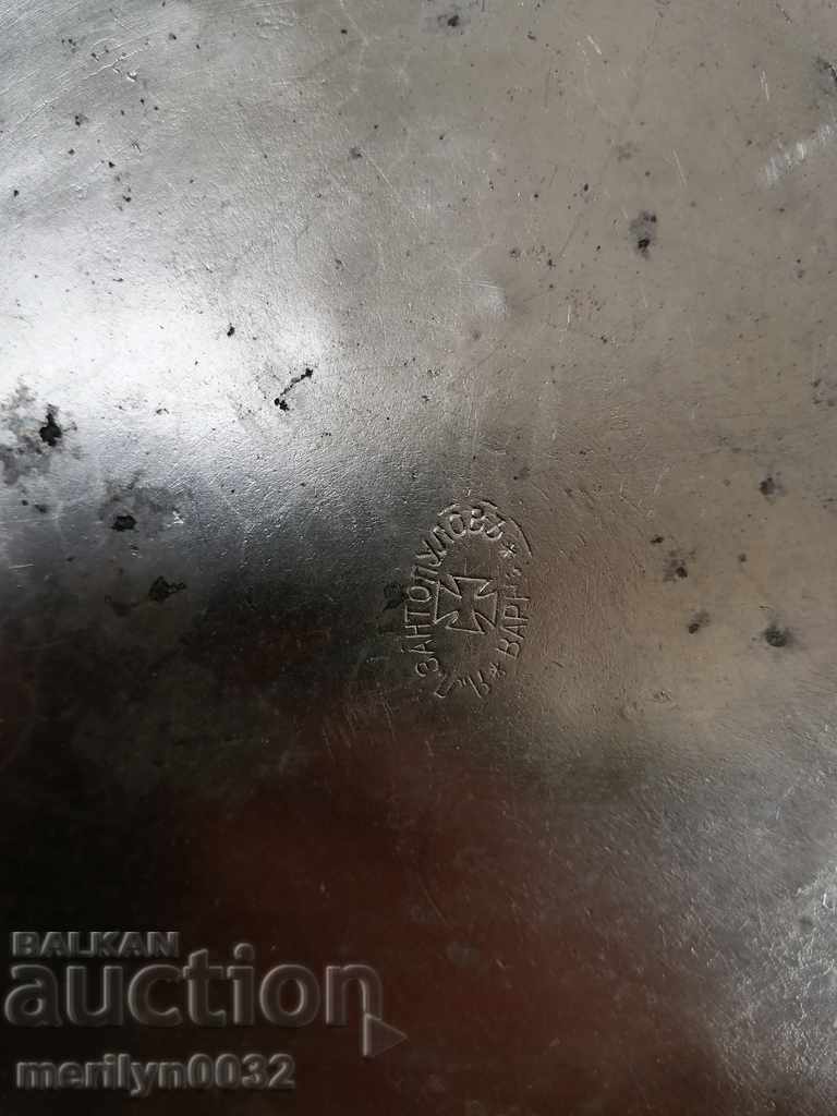 Copper pot with lid copper copper container boiler bass - 7