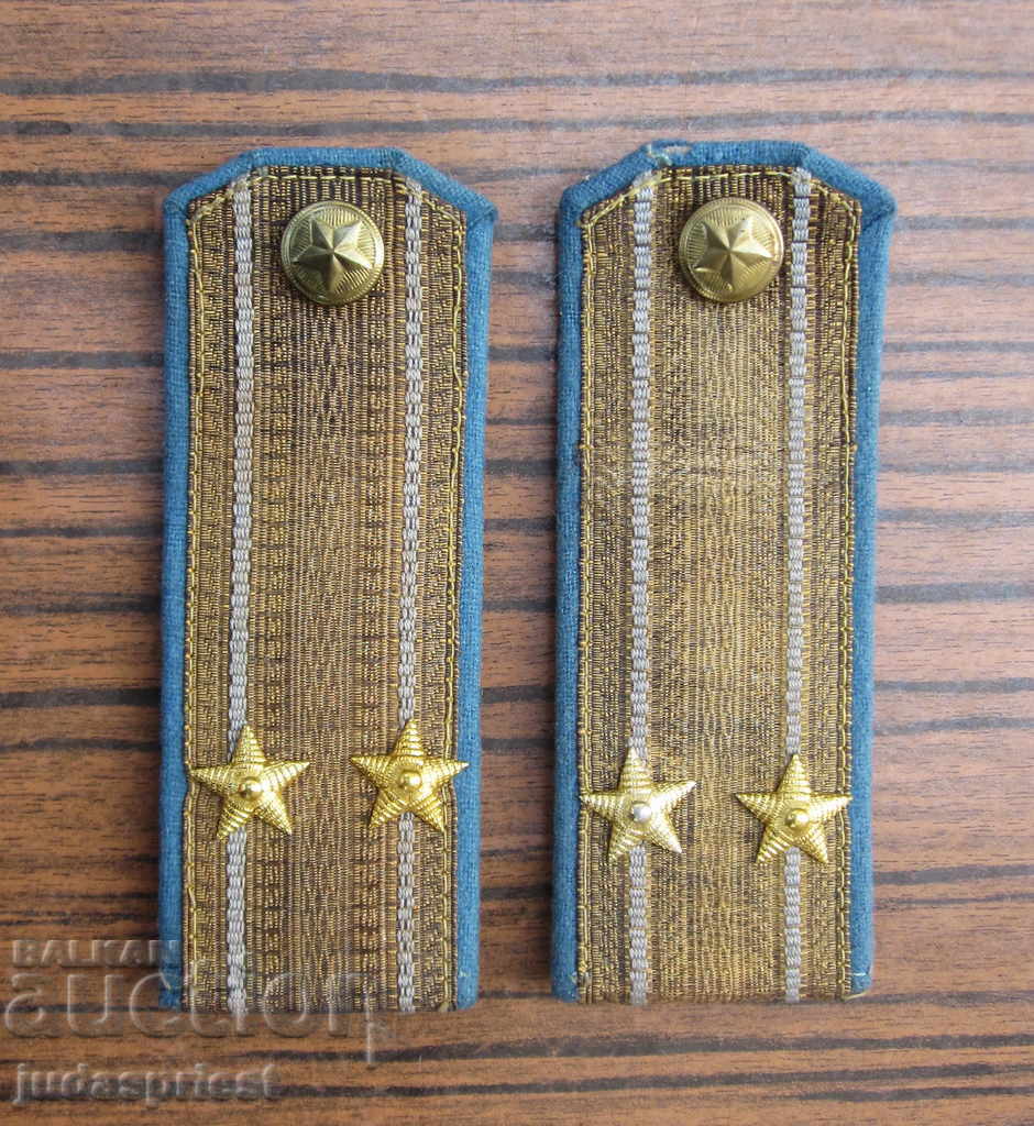 old Bulgarian military Sarmen Air Force pilot epaulets early soc with price 20.00 BGN | € 10.23 old Bulgarian military Sarmen Air Force pilot epaulets early soc with price 20.00 BGN | € 10.23