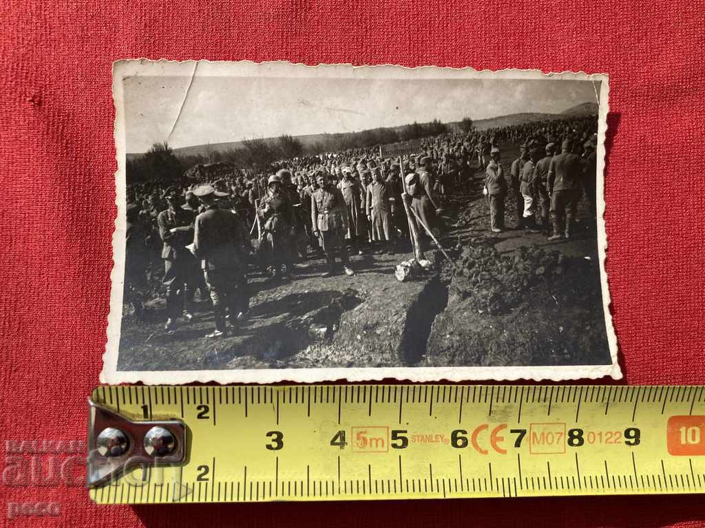 Captured Serbian soldiers German military old photo - 5 Captured Serbian soldiers German military old photo - 5