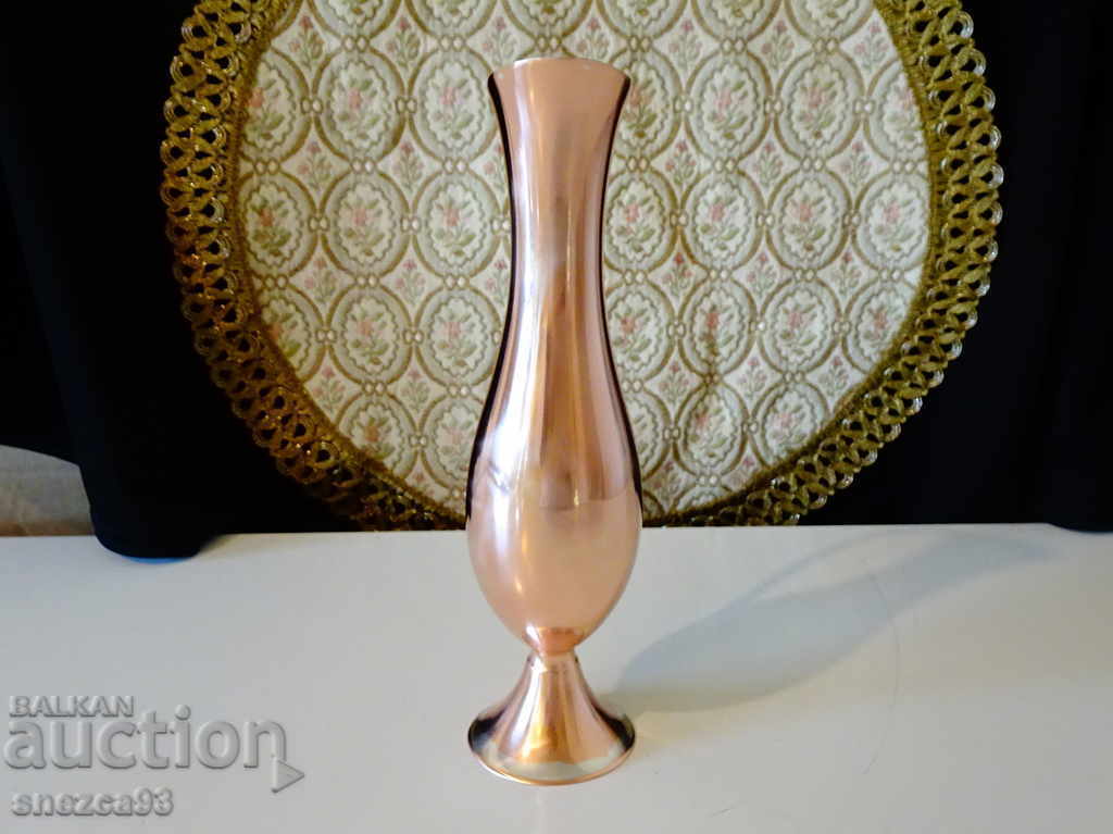 Elegant copper jug for rakia, vase with price 26.00 BGN | € 13.29 Elegant copper jug for rakia, vase with price 26.00 BGN | € 13.29