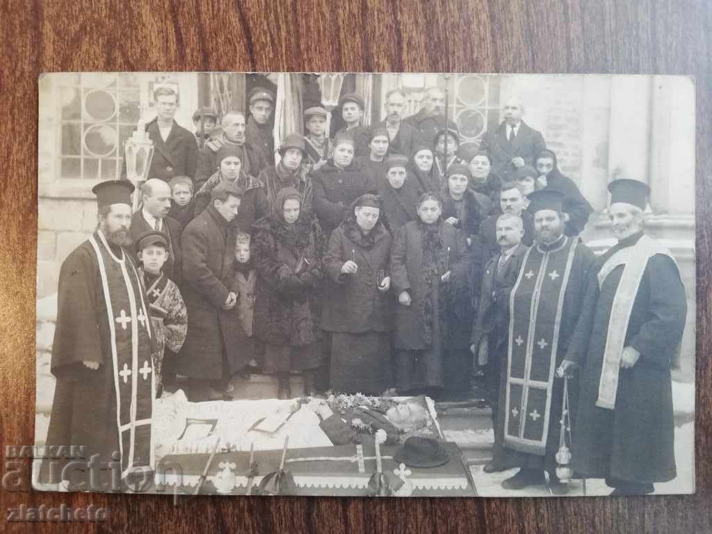 Παλιά φωτογραφία - Ιερείς Ιερείς, Κηδεία