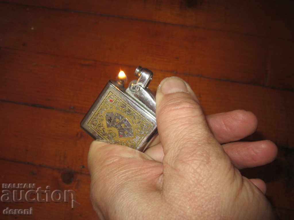 Ibello Monupol 1952 Unique Petrol Lighter - 6