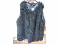 New labeled women's vest, artificial hair, TEX