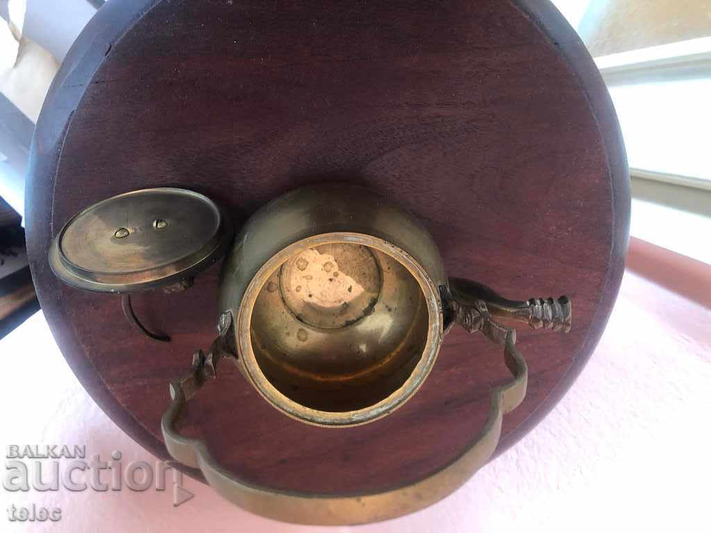 Beautiful teapot with a lid with a cat - 5