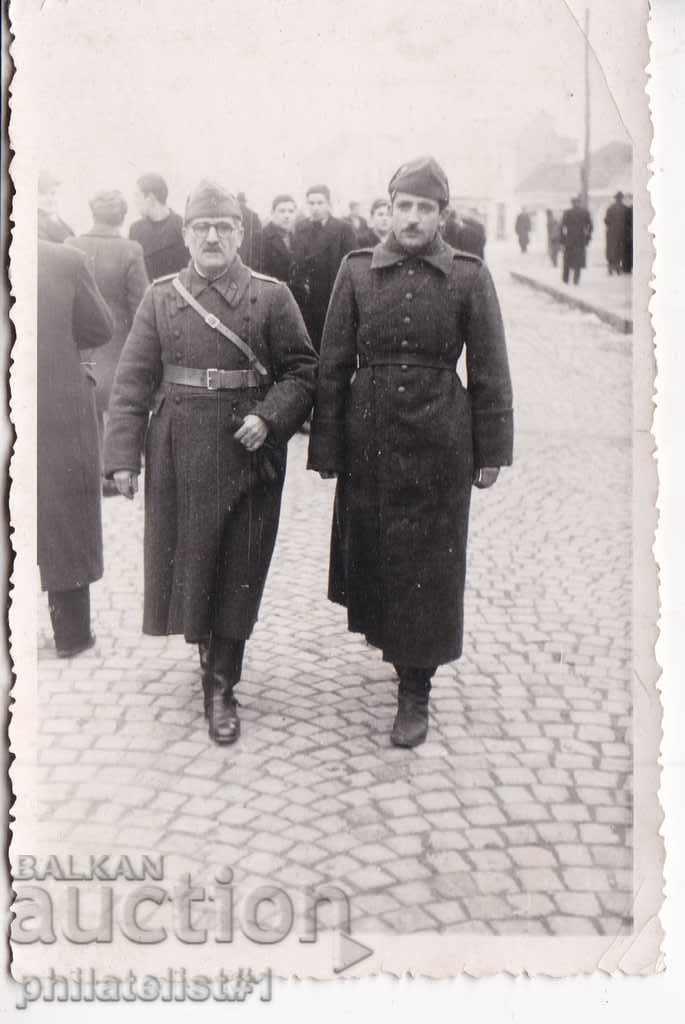 1940+ BULG. MILITAR ÎN KUMANOVO - MACEDONIA FOTO circa 1940