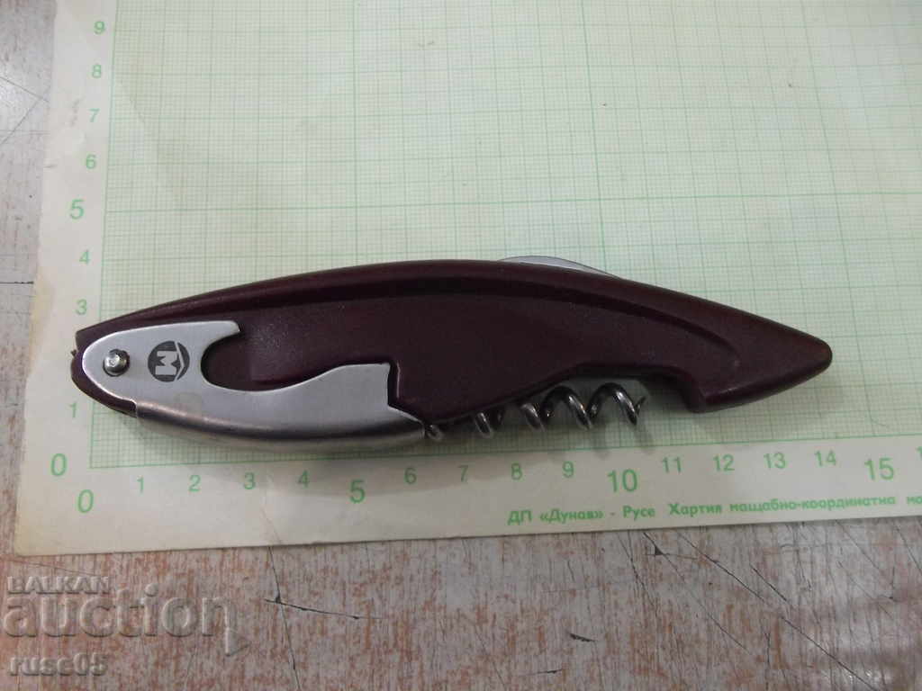 Corkscrew "M" with printing device and decapsulator - 5 Corkscrew "M" with printing device and decapsulator - 5