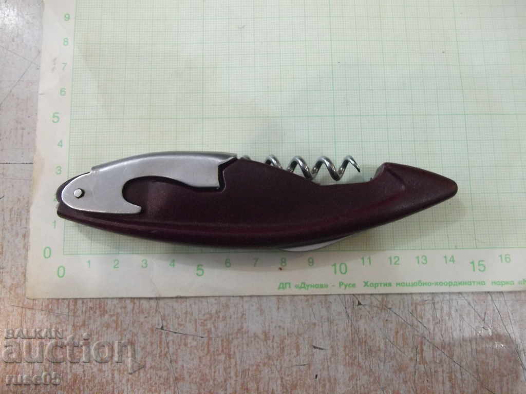 Corkscrew "M" with printing device and decapsulator - 6 Corkscrew "M" with printing device and decapsulator - 6