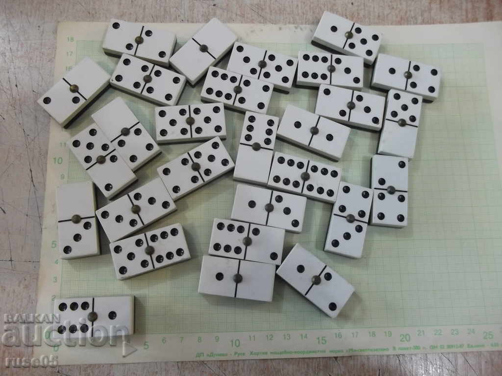 Domino "Domino Chamelo naipes Fournier" in a wooden box - 5 Domino "Domino Chamelo naipes Fournier" in a wooden box - 5