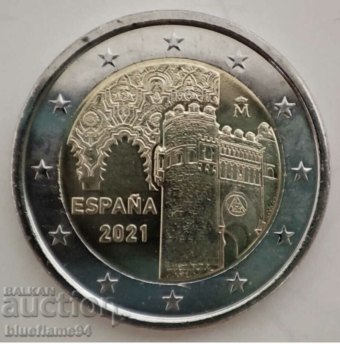 2 ευρώ Ισπανία 2021