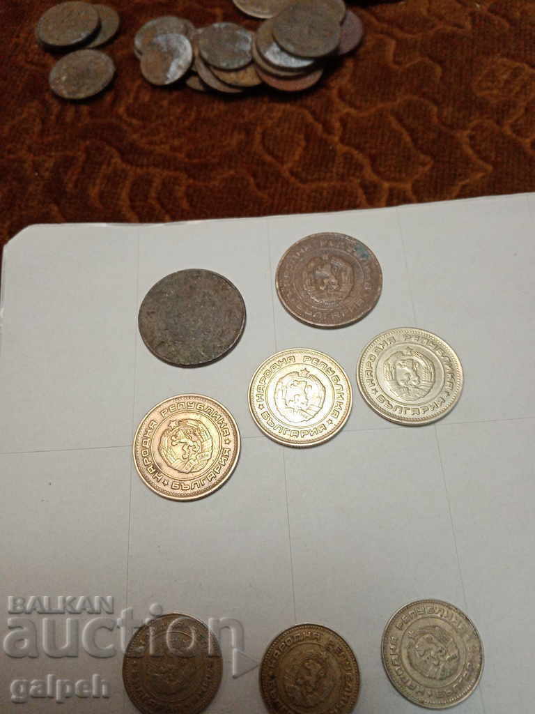 BULGARIA - LOT OF COINS - 1974 - 16 pcs. - BGN 4 - 6