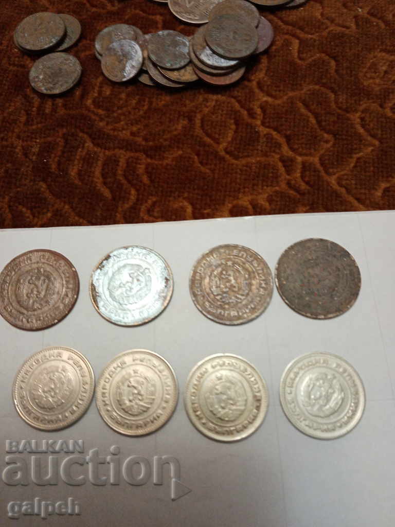 BULGARIA - LOT OF COINS - 1974 - 22 pcs. - BGN 5 - 6 BULGARIA - LOT OF COINS - 1974 - 22 pcs. - BGN 5 - 6