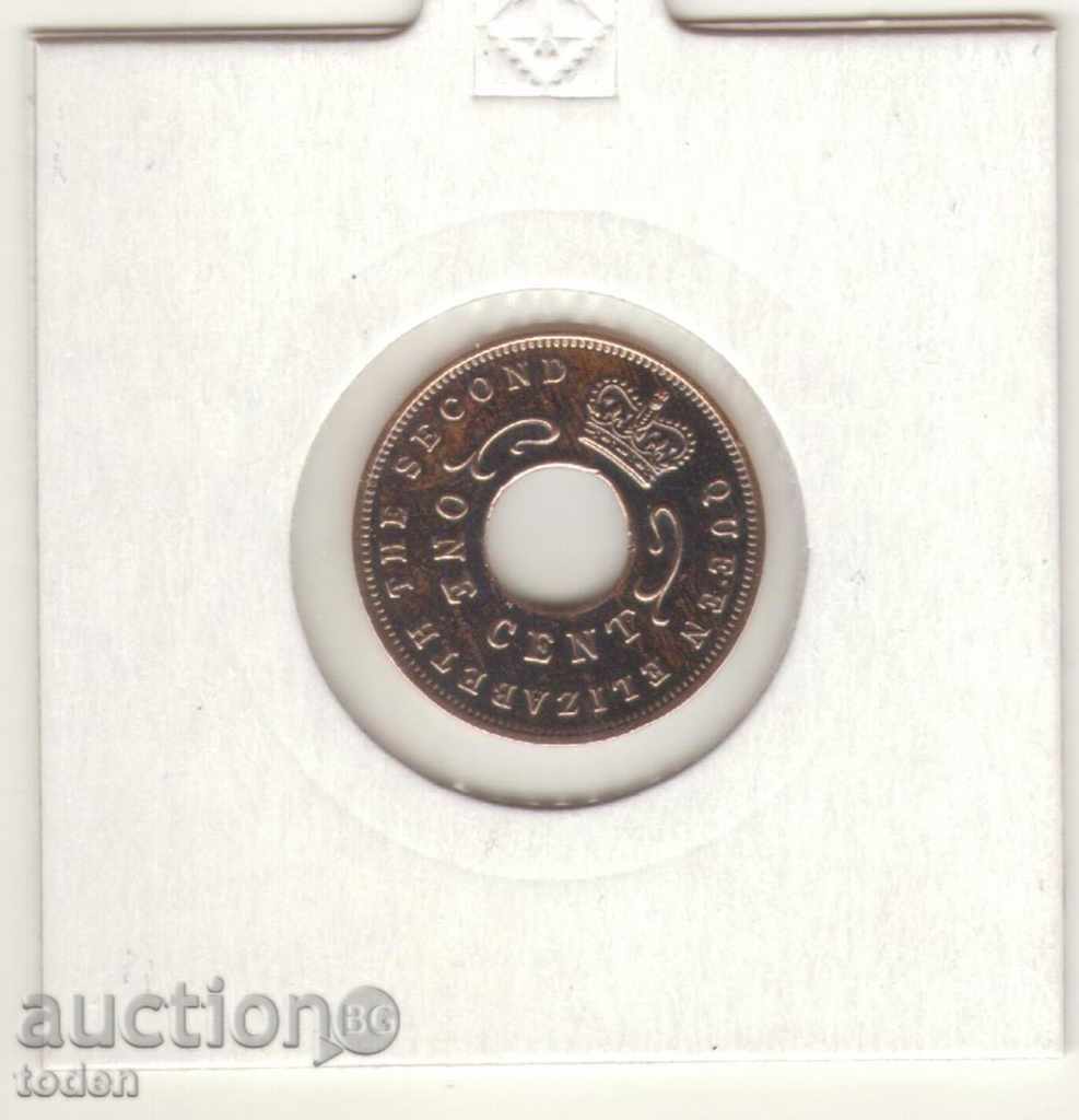 ++Ανατολική Αφρική-1 Cent-1959 H-KM# 35-Elizabeth II ++ με τιμή € 3.07 | 6.00 BGN