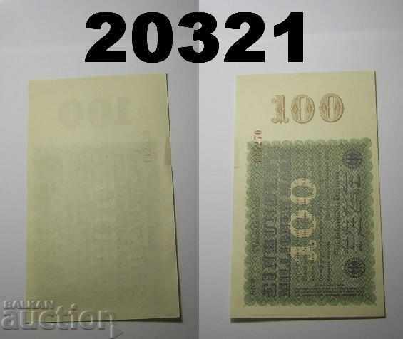 Germany 100 million marks 1923 Ringe