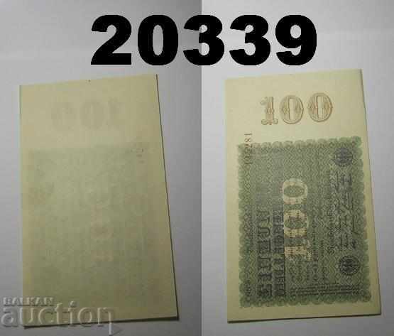 Германия 100 милиона марки 1923 AU/UNC Ringe