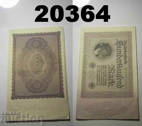 Германия 100000 марки 1923 XF