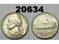 САЩ 5 цента 1959 D AUNC