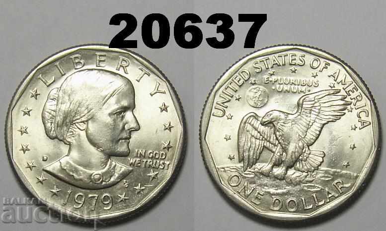 САЩ 1 долар 1979 D UNC Anthony
