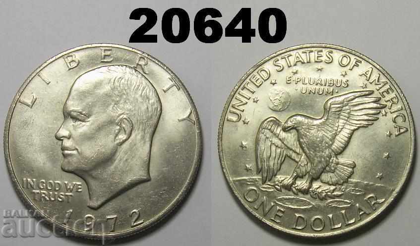 САЩ 1 долар 1972 UNC Тип-3