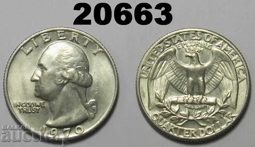 Statele Unite ale Americii 1970 1970 dolar UNC