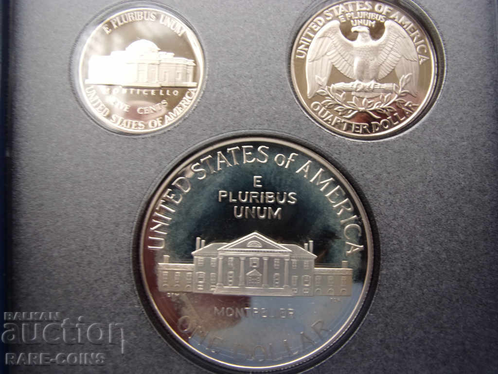 USA Prestigious Silver PROOF Set 1993 Rare UNC Original - 6